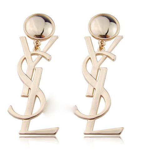 ysl earrings fake|ysl earrings for sale.